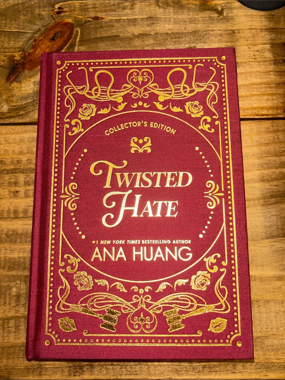 Twisted Hate Collector's Edition by Ana Huang - Red & Gold Hardcover